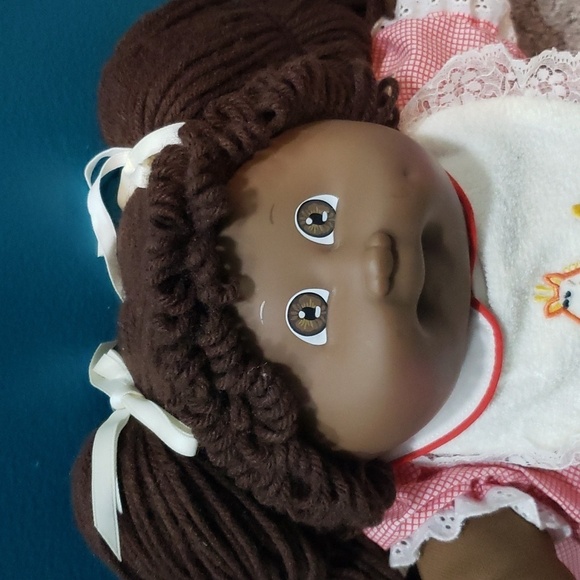 1985 vintage Cabbage Patch Kids black baby doll girl - Picture 3 of 11